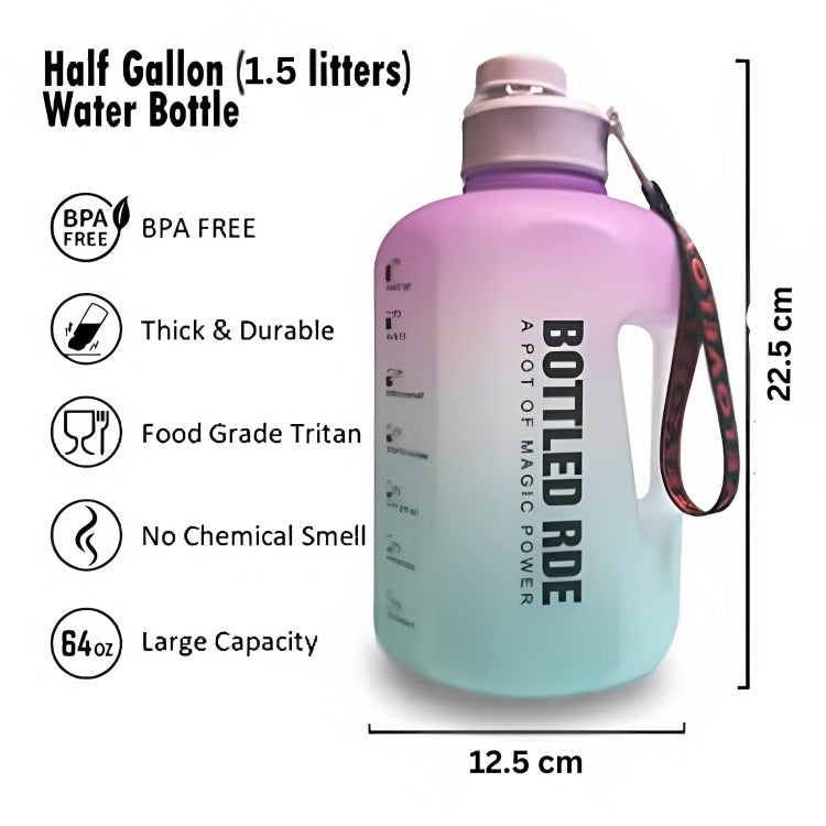 Sports Bottle 1500 ML (Assorted Color)