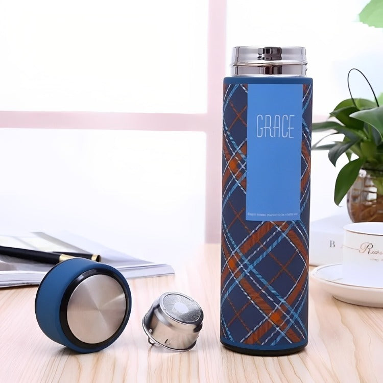 Digital Flask Hot & Cold (Assorted Color & Pattern)