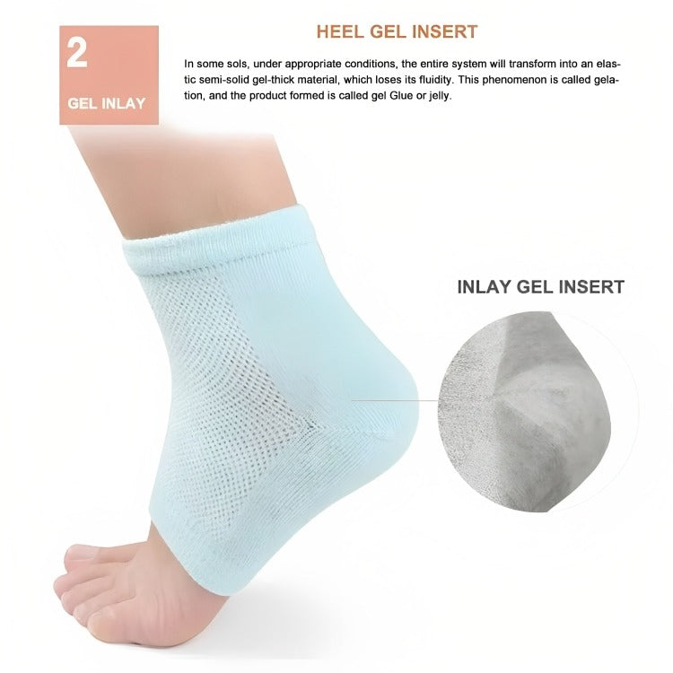 Ortho Heel Protector Socks (Assorted color)