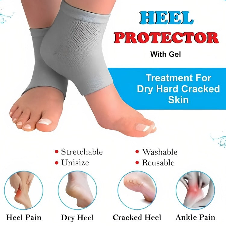 Ortho Heel Protector Socks (Assorted color)