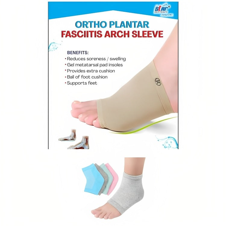 Ortho Heel Protector Socks (Assorted color)