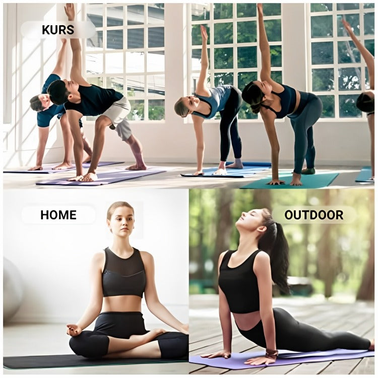 TPE (R) Yoga Mat 6mm (Assorted)