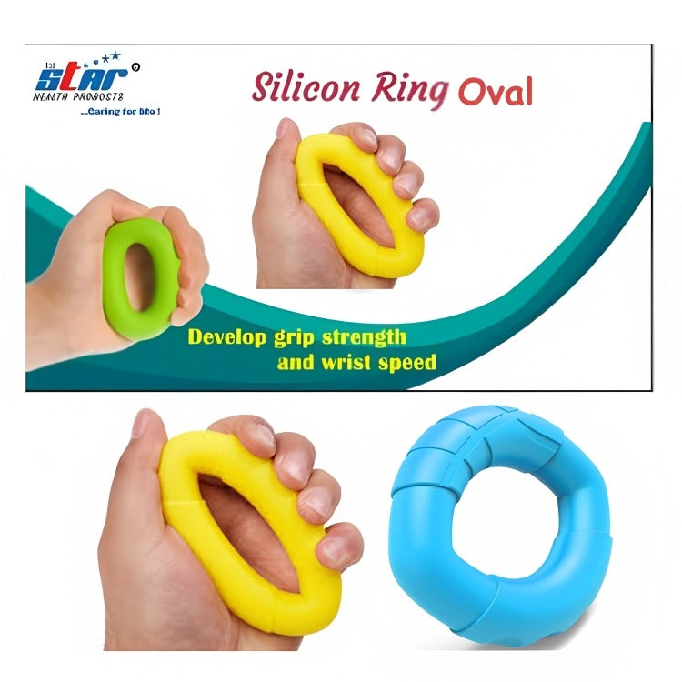 Silicone Ring Oval (Assorted)