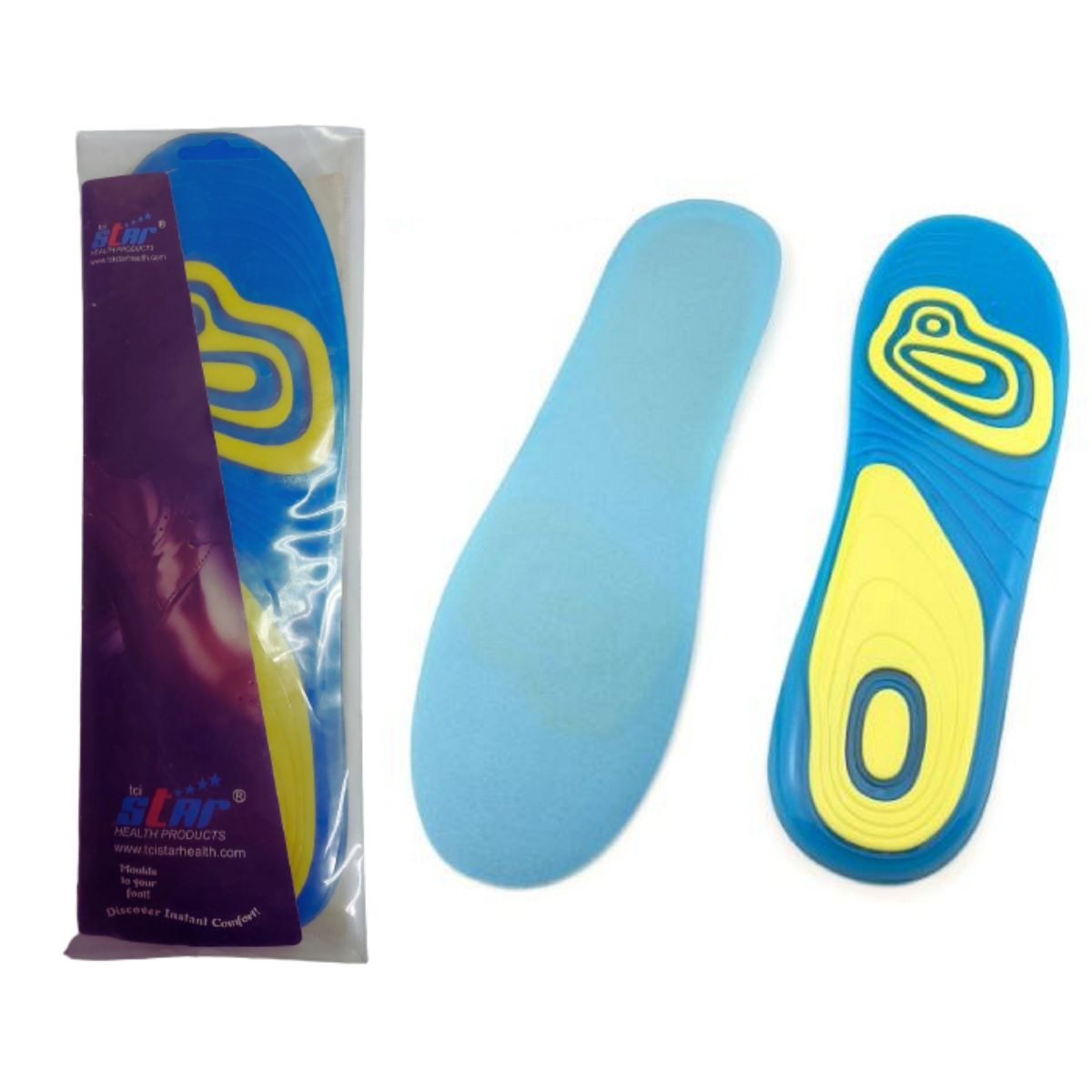 Foot Sole Silicone Yellow