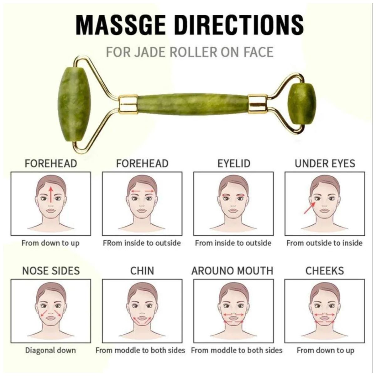 Jade Stone Massager (Assorted)