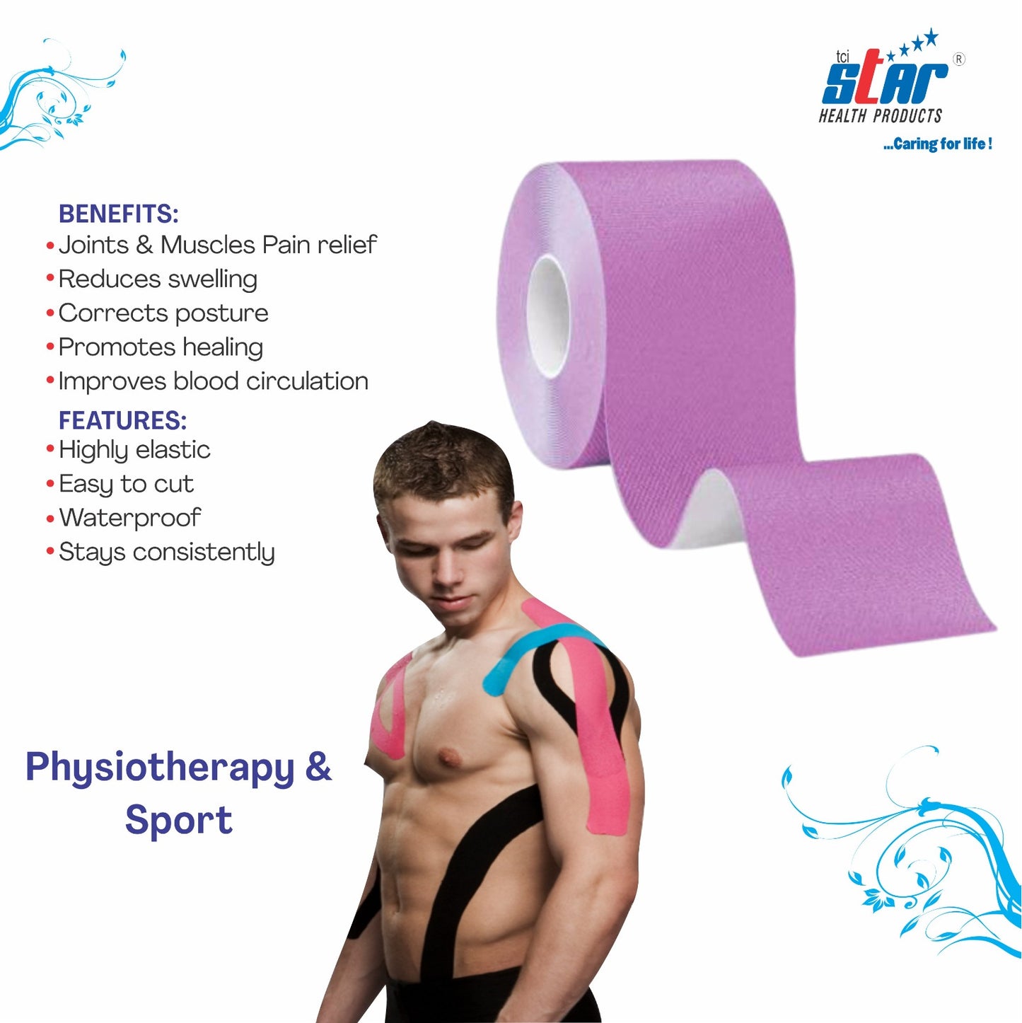 Kinesiology tape Regular (Assorted)