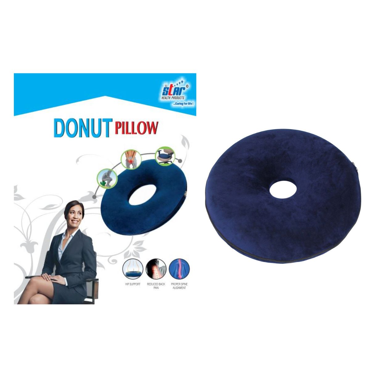 Ortho Sitting Pillow Round (Assorted Color)