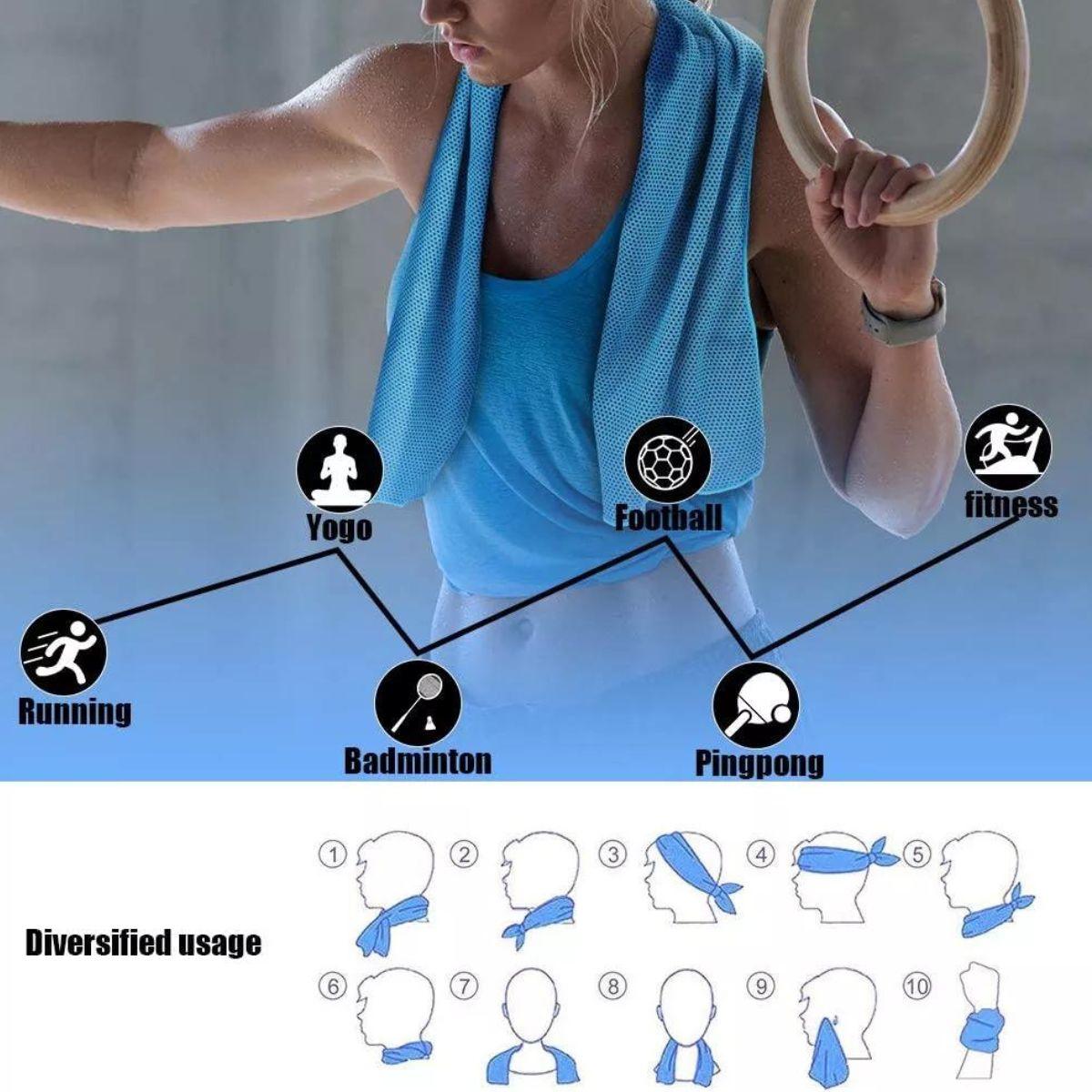 Hydracool Towel (Assorted) - tcistarhealthproducts