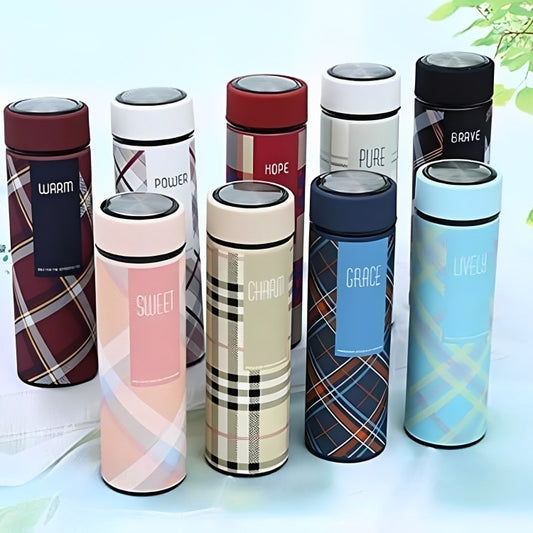 Digital Flask Hot & Cold (Assorted Color & Pattern)