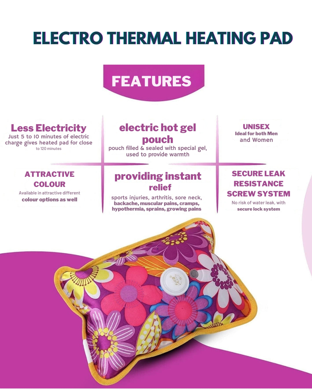 Ortho Rechargeable Heating Pad