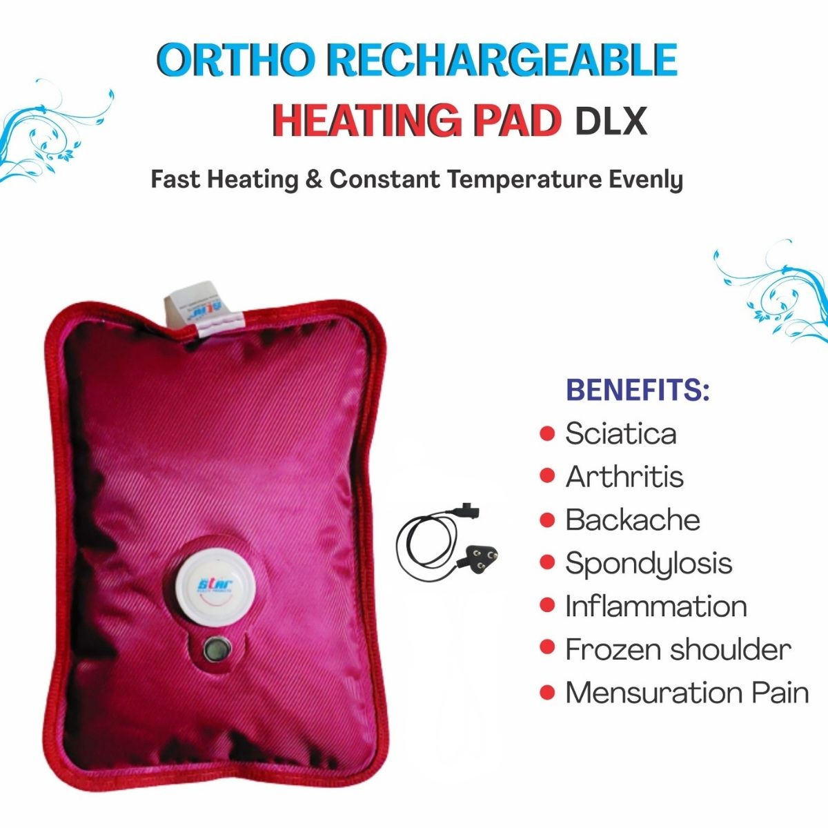 Ortho Rechargeable Delux Heating Pad