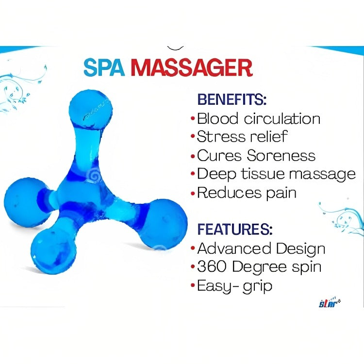 Spa Massager (Assorted Color)