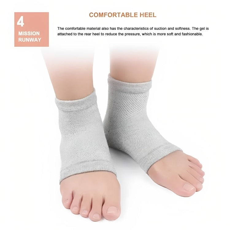 Ortho Heel Protector Socks (Assorted color)