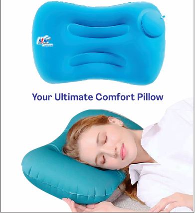 Inflatable Air Back Pillow