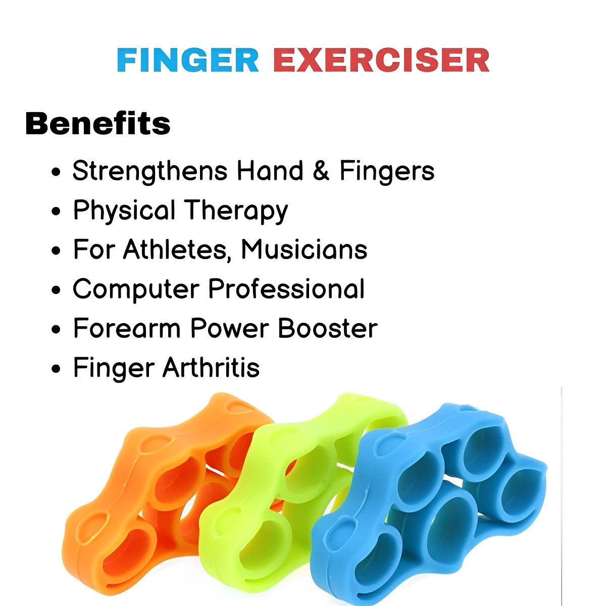 Finger Massager (Pack of 3)