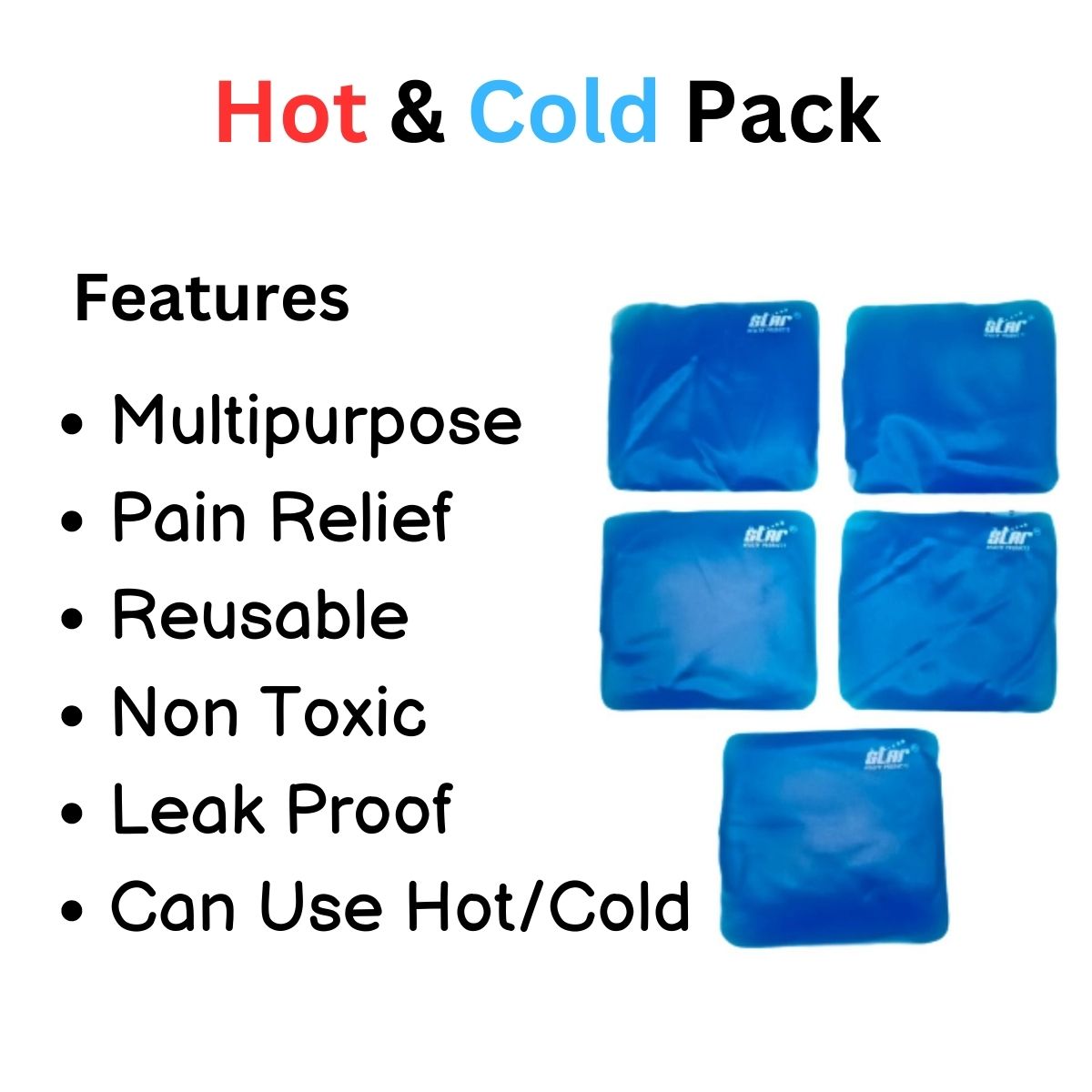 Cold Pad Hot & Cold Pad (Set of 5) (code - 7)