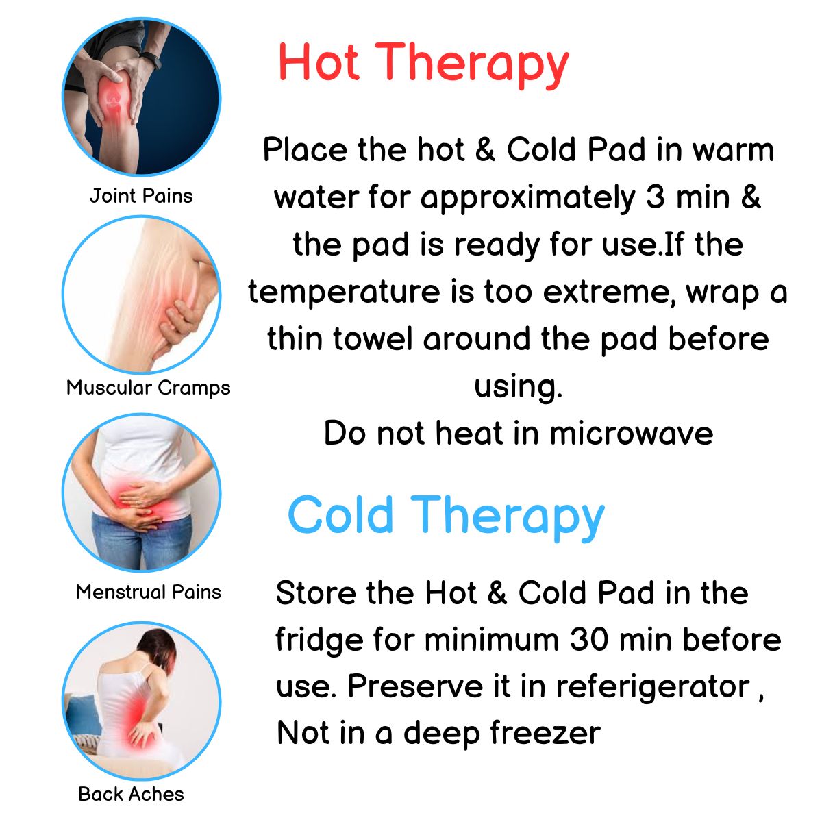 Ortho Hot & Cold Back Pack