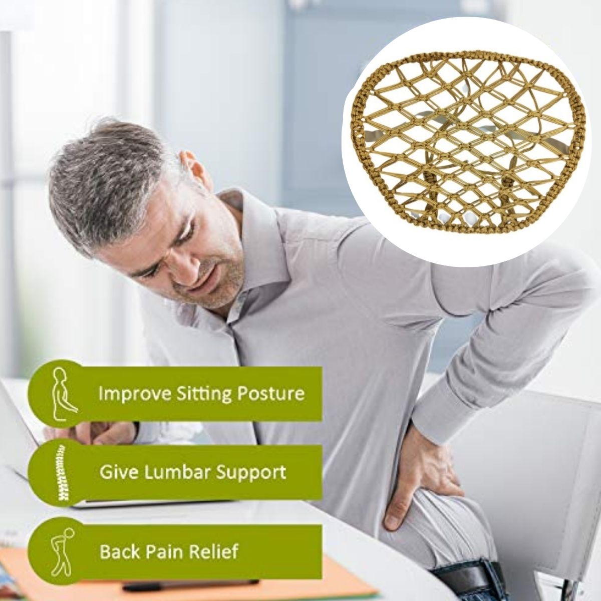 Back Support Mesh DLX