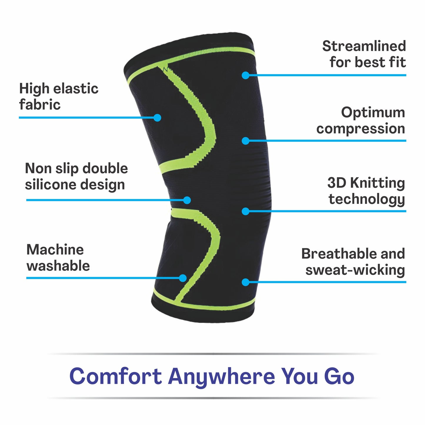 Knee Compression Sleeve DLX