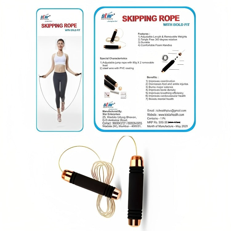 Skipping Rope Weight (Assorted Color)