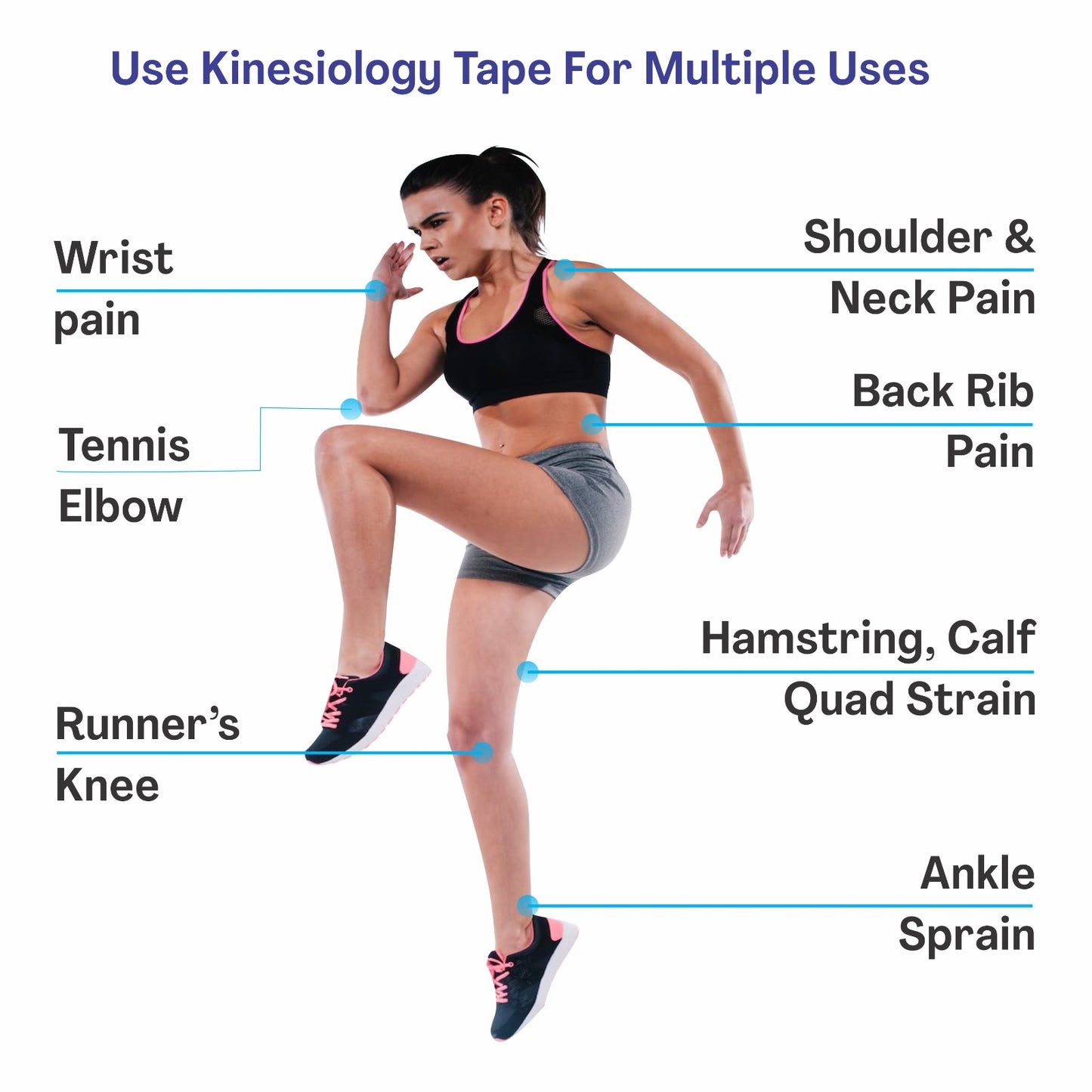 Kinesiology tape Regular (Assorted)