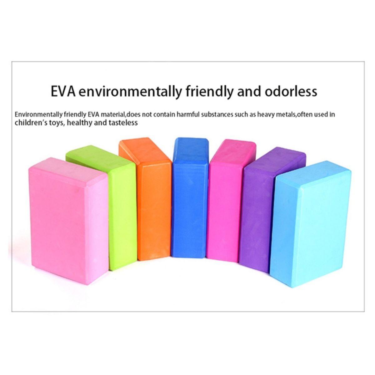 Yoga Brick EVA (Assorted) - tcistarhealthproducts