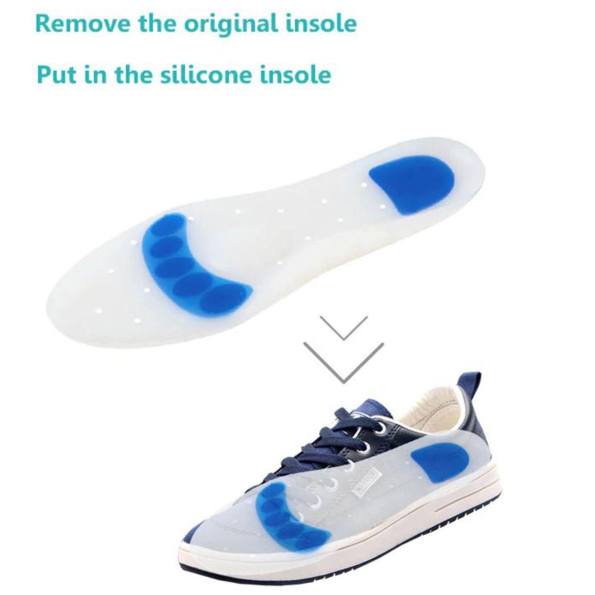 Foot Sole Silicone White - tcistarhealthproducts