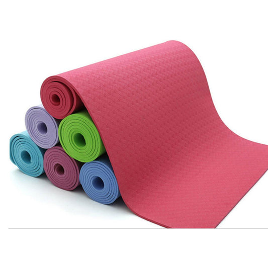 PVC Yoga Mat (Assorted Color) - tcistarhealthproducts