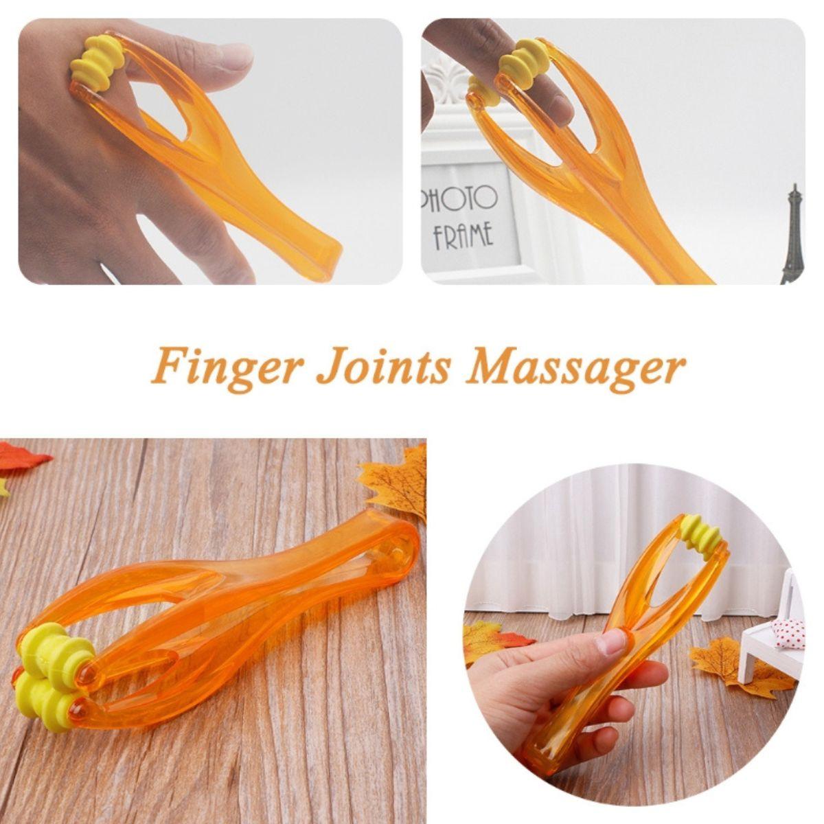 Finger Massager - Orange - tcistarhealthproducts
